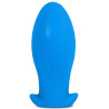EggPlay Plug silicone Saurus Egg XL 16.5 x 7.3cm Bleu